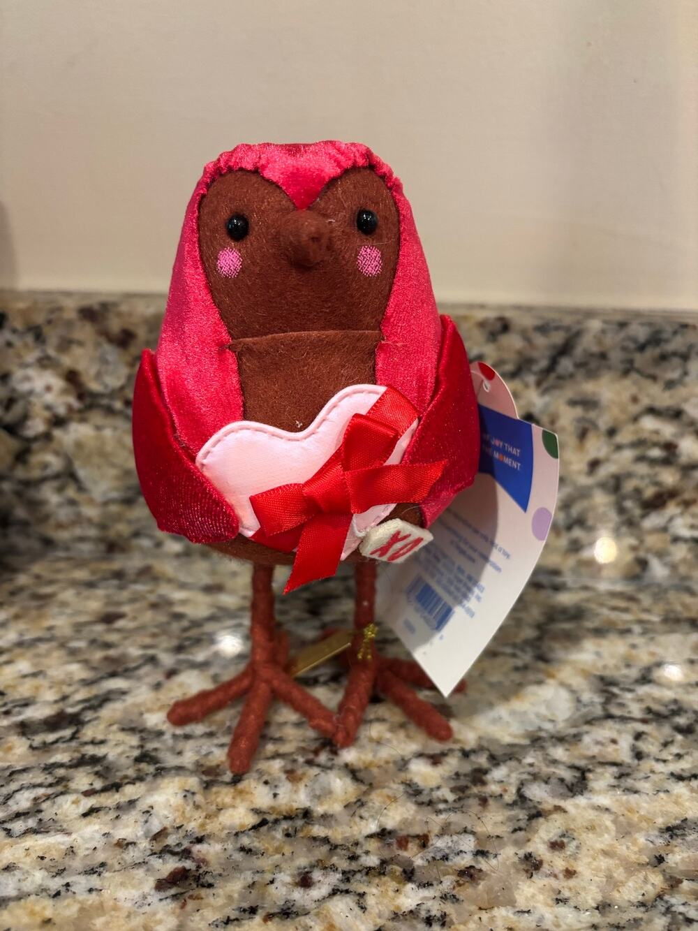 2026 Target Spritz "Boxter" Valentine's Day Chocolate Box Fabric Bird